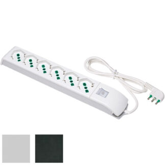 MULTIPRESA 6x2PT SK INT BIANCO     FIDO 410200 FME 410200 AVVOLGICAVI E PROLUNGHE      F FME