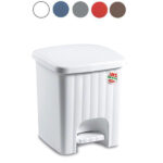 PATTUMIERA PEDALE MINI BIANCA       l 4,5 STEFANPL 38505 PATTUMIERE                   C STEFANPLAST