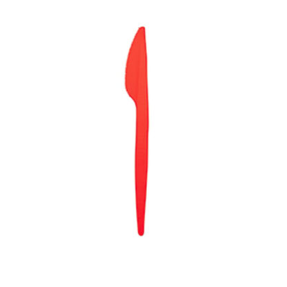 COLTELLO               Pz 20 FESTACOLOR ROSSO BIBO 6612501 *MONOUSO COORDINATI PLASTICA C BIBO