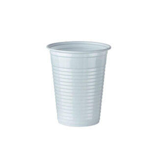 BICCHIERE BIANCO       cc 160 Pz 100 EVERYDAY BIBO 5505001 MONOUSO PLASTICA             C BIBO