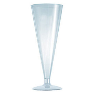 BICCHIERE FLUTES     cc 170 Pz  6 TRASPARENTE BIBO 6602502 MONOUSO PLASTICA             C BIBO