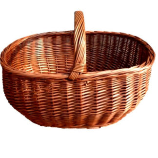 CESTA PORTALEGNA EUROPA      42x31 h 22 XTRA 12594 58663/1 willow basket CESTE VIMINI                 C XTRA