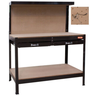 BANCO LAVORO 121x62 h 90/150 2 CASSETTI      VALEX 1610166 BANCHI LAVORO                F VALEX