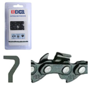 CATENA MOTOSEGHE 3/8"          N1C-40E EXCEL 07442 D-050-40DL MOTOSEGHE CATENE             F EXCEL