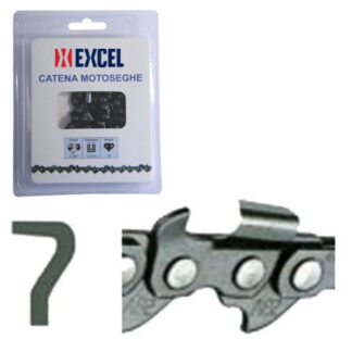 CATENA MOTOSEGHE 3.25"         K1C-64E EXCEL 12125 BS-050-64DL MOTOSEGHE CATENE             F EXCEL