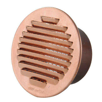 GRIGLIA RAME 185 TONDA RETE 145 GR15P-01 GRIGLIE AREAZIONE            F STAMPLAST