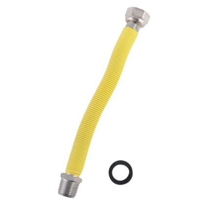 TUBO GAS INOX M1/2"-F1/2" 10,0/20,0 ESTENSIBILE F0001-00131MA TUBI GAS                     F PSP