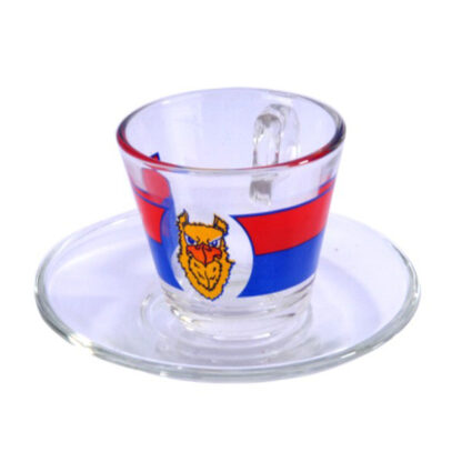 TAZZA CAFFE                 Pz.2 GENOA       CERVE S16584 TAZZE VETRO                  C CERVE