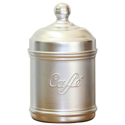 BARATTOLO ALLUMINIO CAFFE'    cm 10 h 12 OTTINETTI 1647DC10 BARATTOLI LAMIERA            C OTTINETTI
