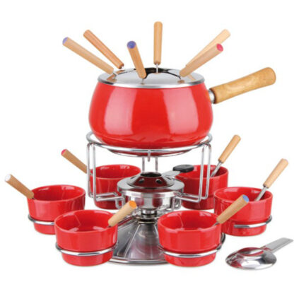 FONDUTA SMALTATA LUCIDA ROSSA            Pz 23 EVA 070617 FONDUTE                      C EVA