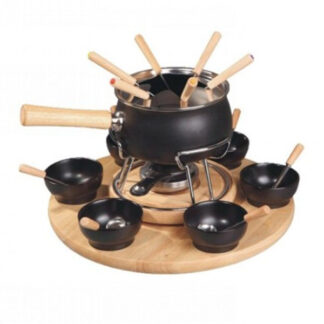 FONDUTA SMALTATA OPACA NERA              Pz 25 EVA 070163 FONDUTE                      C EVA