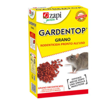 ESCA TOPI GARDENTOP GRANO BIOCIDA      g  500 ZAPI 104252.R TRAPPOLE TOPI                C ZAPI