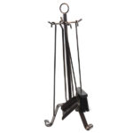 ATTREZZINI CLASSICI   Pz 4 cm 22 h58 LAPILLO 12856  ACCESSORI CAMINETTI          F LAPILLO