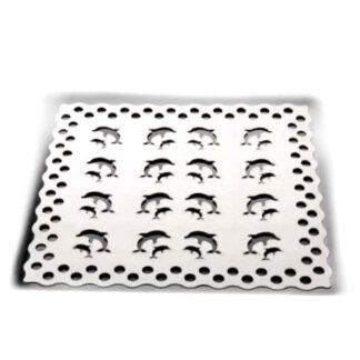 TAPPETO DOCCIA DELFINO BIANCO  cm 52x52 XTRA 10517 0176 TAPPETI DOCCIA-VASCA         C XTRA