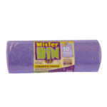 SACCO IMM.LEGACCI VIOLA   70x110 g 30 Pz 10 MR.BIN MB70110V20 SACCHI IMMONDIZIA            C MISTER BIN