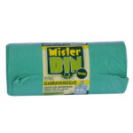 SACCO GIARD.LEGACCI VERDE 95x110 g100 Pz 10 MR.BIN MB95110V50 SACCHI IMMONDIZIA            C MISTER BIN