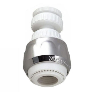 ROMPIGETTO SNODATO CROMO/BIANCO F22 PRESTO TESCOMA 111001 ROMPIGETTO RUBINETTI         F TESCOMA