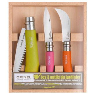 COLTELLI VIROBLOC GIARDINIERE SET Pz 3      OPINEL 001617 COLTELLI RONCOLINE           F OPINEL