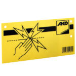 CARTELLO ELETTRIFICATORI RANCH 25x13 18973 ELETTRIFICATORI              F AMA