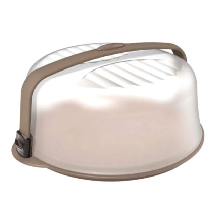 CONTENITORE TORTA TONDO ARANCIO     37 BIESSE CASA 09922 CONTENITORI PLASTICA         C BIESSE