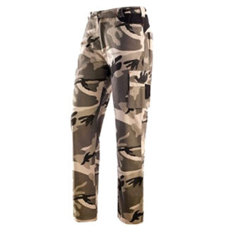 PANTALONE PANTHER MIMETICO L             GREEN BAY 436194 INDUMENTI LAVORO             F NERI