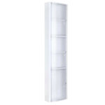 ARMADIETTO BAGNO 3 ANTE        cm 22x11 h 92 TATAY 44800.01 ARMADIETTI BAGNO             C TATAY