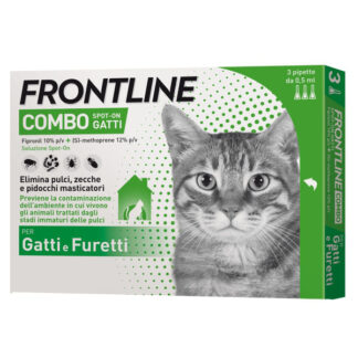 ANTIPARASSITARIO COMBO GATTI        Pz 3 FRONTLINE 128830-VFR13-S *ANTIPARASSITARI FRONTLINE   C FRONTLINE