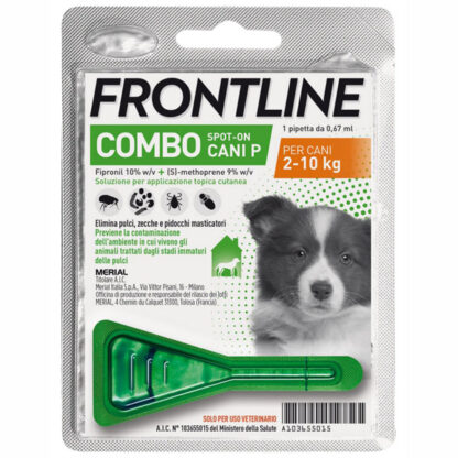 ANTIPARASSITARIO COMBO CANI CUCCIOLI     FRONTLINE 150756-VFR25S-B 2-10 kg *ANTIPARASSITARI FRONTLINE   C FRONTLINE