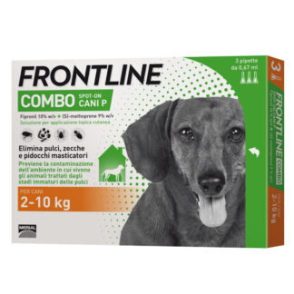 ANTIPARASSITARIO COMBO CANI PICCOLI Pz 3 FRONTLINE 128848-VFR22-S 2-10kg *ANTIPARASSITARI FRONTLINE   C FRONTLINE
