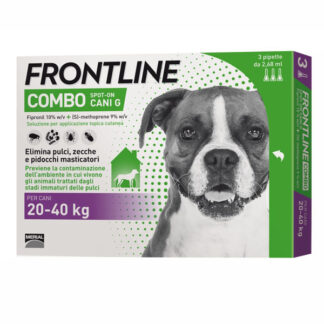 ANTIPARASSITARIO COMBO CANI GRANDI  Pz 3 FRONTLINE 128850-VFR20-S 20-40 kg *ANTIPARASSITARI FRONTLINE   C FRONTLINE