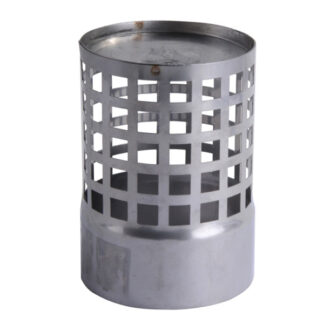 TERMINALE SCARICO INOX  8                      ALA J60 400 150 423 TUBI INOX                    F ALA