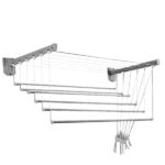 STENDIPANNI PARETE SU & GIU INOX STEED cm 140 XTRA 106/3 STENDIPANNI                  C XTRA