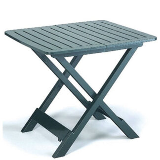 TAVOLO RESINA PIEGH.TEVERE VERDE   79x72 PROGARDEN TEV050VE ARREDO GIARDINO PROGARDEN    C PROGARDEN