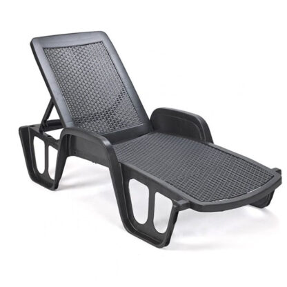 LETTINO RESINA FISSO POOL ANTRACITE      PROGARDEN POL027AN ARREDO GIARDINO PROGARDEN    C PROGARDEN