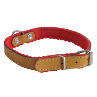 COLLARE CANI CUOIO FOD. mm 12 cm 33  ILCAMPO 07659 SH819 09477 COLLARI CANI                 F IL CAMPO