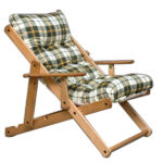 POLTRONA LEGNO PIEGHEVOLE RELAX           MASLEGNO MAS010 ARREDO GIARDINO LEGNO        C MASLEGNO