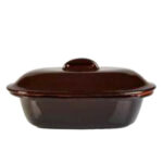 CUOCI ARROSTO COPERCHIO       cm 37x23 BRUNA COLI' PR01BR-37 PENTOLE TERRACOTTA           C COLI
