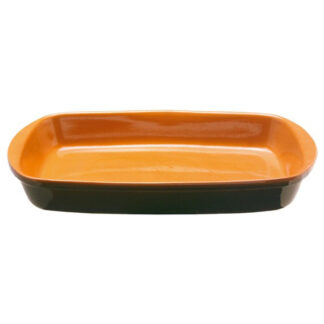 TEGLIA RETTANGOLARE           cm 32x18 BRUNA COLI' PR04BR-32 PENTOLE TERRACOTTA           C COLI