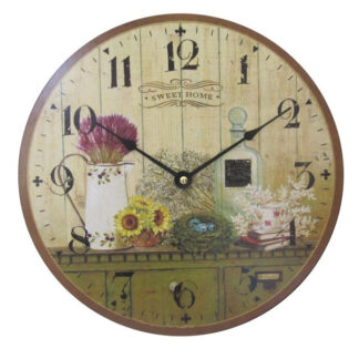 OROLOGIO MURO SWEET HOME                cm 30 XTRA AB3146 OROLOGI SVEGLIE              C XTRA