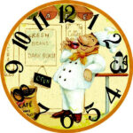 OROLOGIO MURO CHEF                      cm 30 XTRA KLM770 (72) OROLOGI SVEGLIE              C XTRA