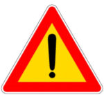 CARTELLO STRADALE PERICOLO GENERICO            D&B 3030811391G SEGNALETICA                  F DB