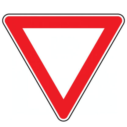 CARTELLO STRADALE DARE PRECEDENZA               3G 001900011 106 36 SEGNALETICA                  F 3G