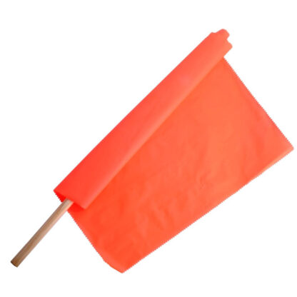 BANDIERINA SEGNALETICA ARANCIO FLUO 60x80      D&B 42 fig 2500 SEGNALETICA                  F DB