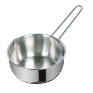 CASSERUOLA INOX 1 MANICO     cm 10 DUNE METALSOMMA 314/10 PENTOLE ACCIAIO METALSOMMA   C METALSOMMA