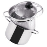 PASTAIOLA              cm 20 PASTISSIMA METALSOMMA 656/20 PENTOLE ACCIAIO METALSOMMA   C METALSOMMA