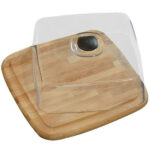 CONTENITORE QUAD LEGNO FORMAGGIO   cm 31x31 CHECCO 960 CONTENITORI LEGNO            C CHECCO