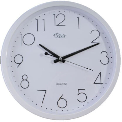 OROLOGIO MURO WHITE             cm  31  XTRA 07799 PW077-1700-1 OROLOGI SVEGLIE              C XTRA