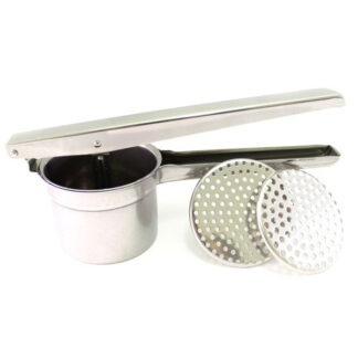 SCHIACCIAPATATE INOX 2 DISCHI         cm 27 CALDER 0670 SCHIACCIAPATATE              C CALDER