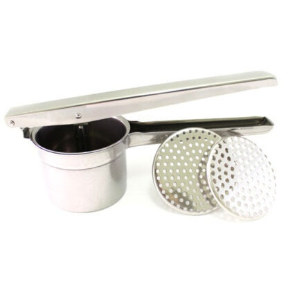 SCHIACCIAPATATE INOX 2 DISCHI         cm 27 CALDER 0670 SCHIACCIAPATATE              C CALDER