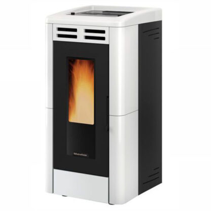 STUFA PELLET ANASTASIA PLUS    BORDEAUX EXTRAFLAME 1280850 - 4 S STUFE PELLET                 F EXTRAFLAME